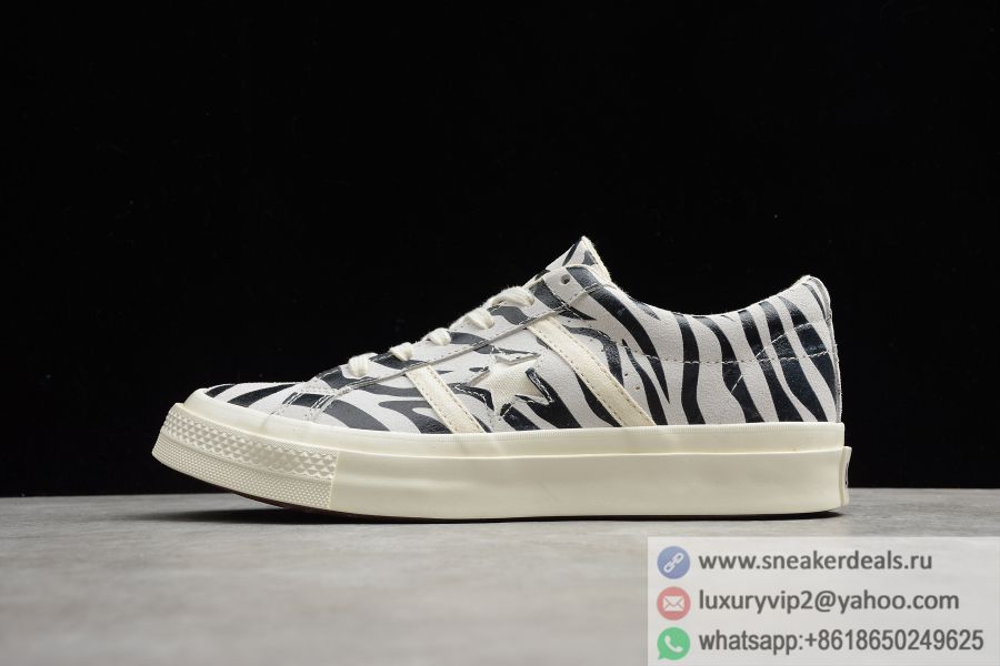 Converse Chuck Taylor All Star 70 HI Grey Zebra 164528C Unisex Skate Shoes